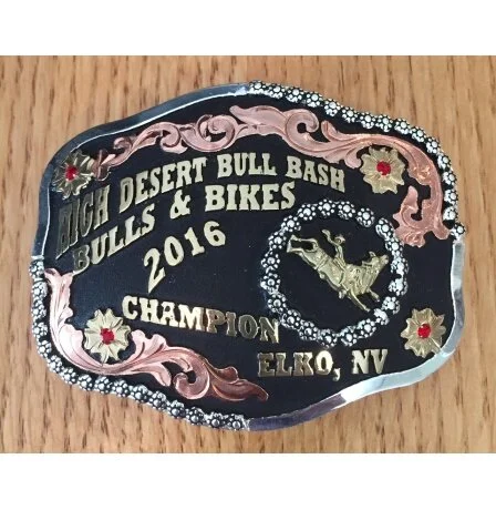 Custom Buckle #63 — Dale Chavez Saddlery